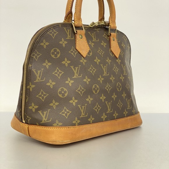 Louis Vuitton Handbag Monogram Brown Alma - Picture 1 of 9
